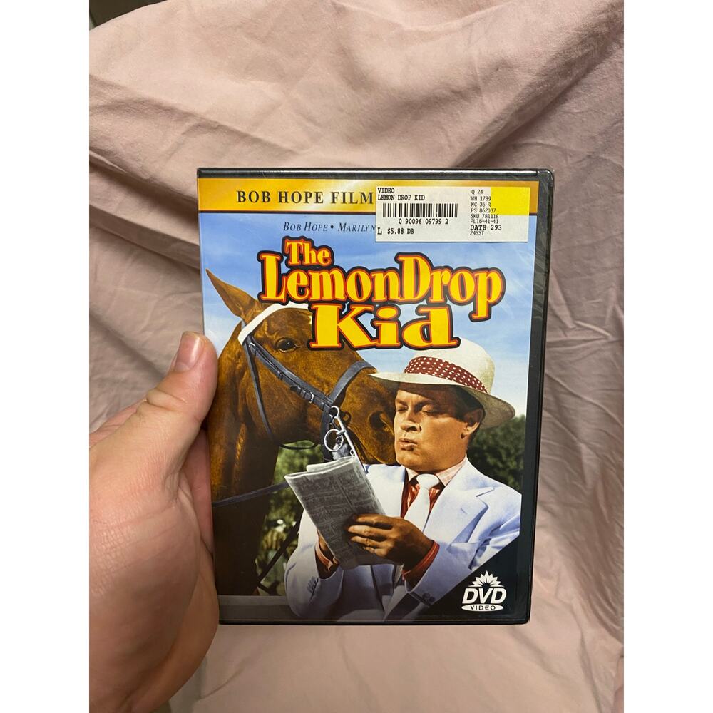 Lemon Drop Kid (DVD, 2000, Bob Hope Film Collection) NEW SEALED w Fraying